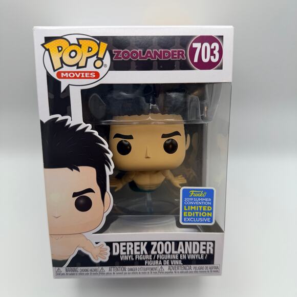 Funko Other - Derek Zoolander as Mermaid #703 Funko Pop Movies – Zoolander